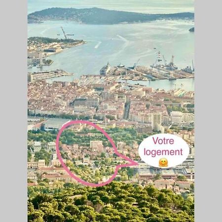 Balcon Du Faron- Proche Gare & Centre Ville - Clim Toulon Bagian luar foto
